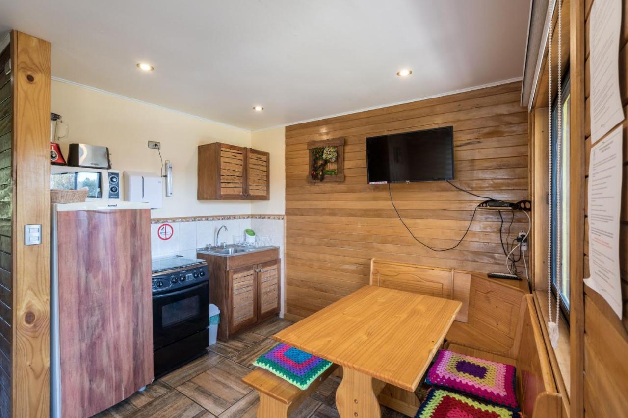 Cabanas Torre Huillinco Bagian luar foto