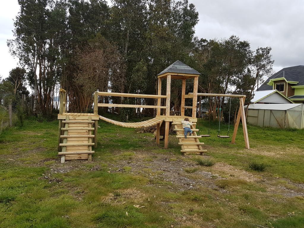 Cabanas Torre Huillinco Bagian luar foto
