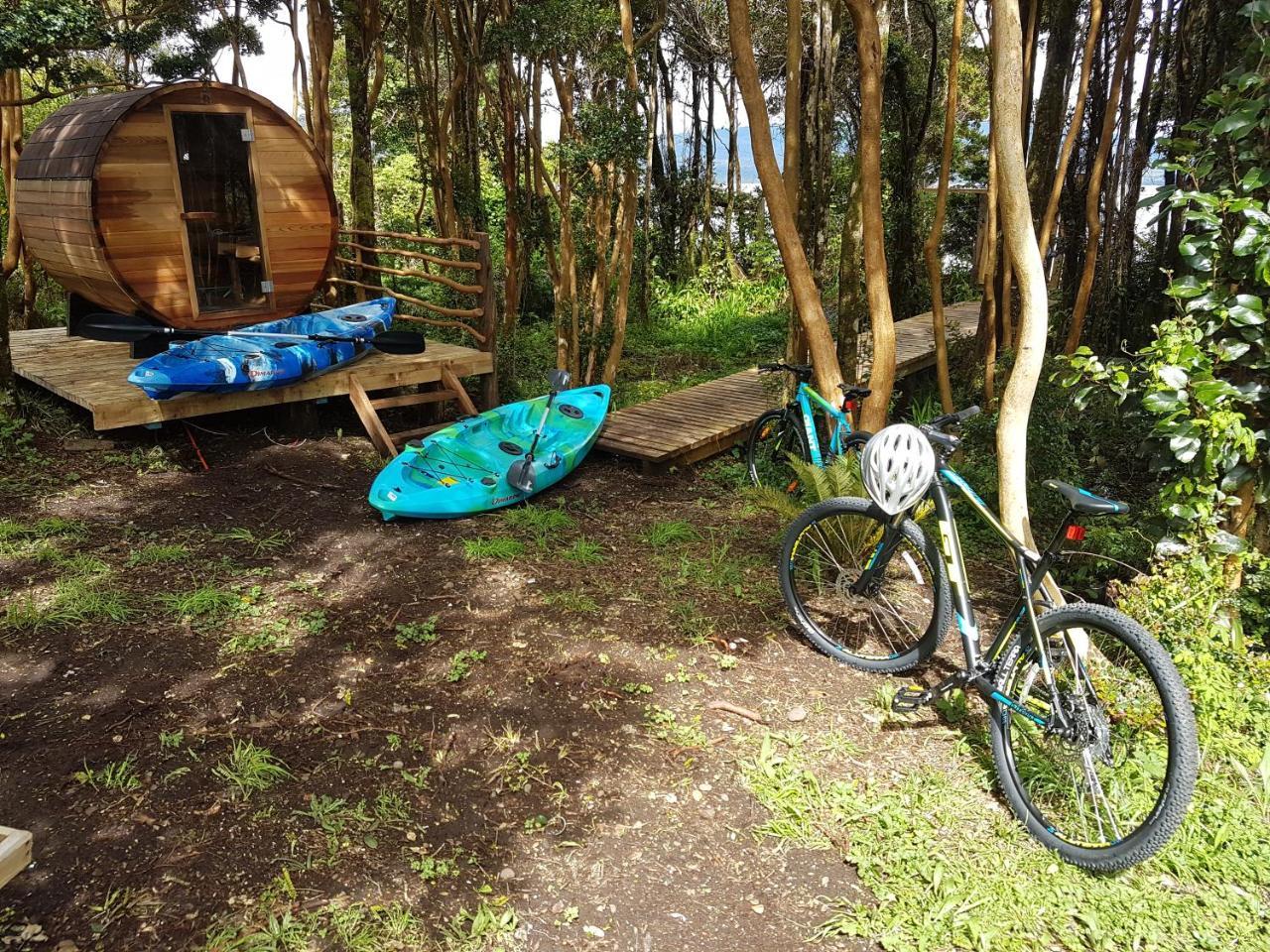 Cabanas Torre Huillinco Bagian luar foto